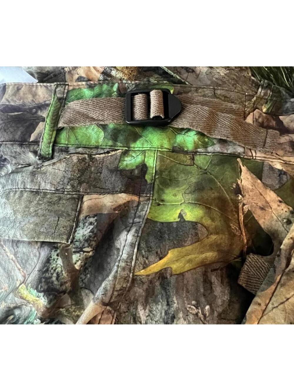 Walls Outdoor Goods Camo Cargo Hunting Pants/Removable Knee Pads Mossy Oak L - Picture 6 of 8